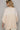 Oversize V-neck quarter sleeve frayed edge knit top SALE: OFF WHITE / S Pol Clothing