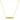 Gold Dipped "Mama" Bar Dainty Chain Link Necklace Gold Judson