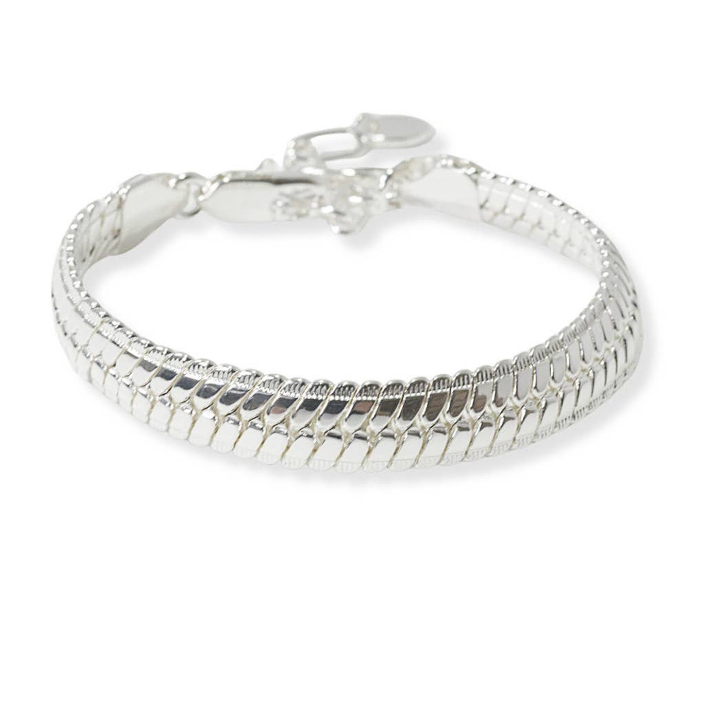 Snake Chain Metal Bracelet: Gold / ONE SIZE SOPHIA WHOLESALE