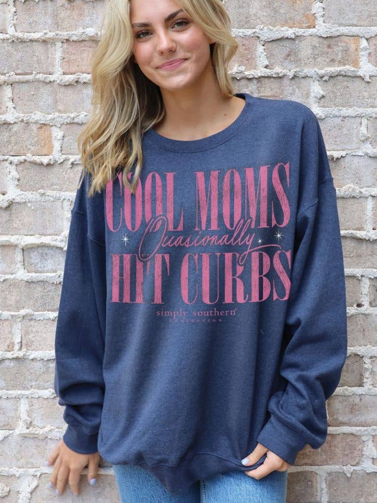 CREW-MOM-SLATE: XL-XXL simply southern