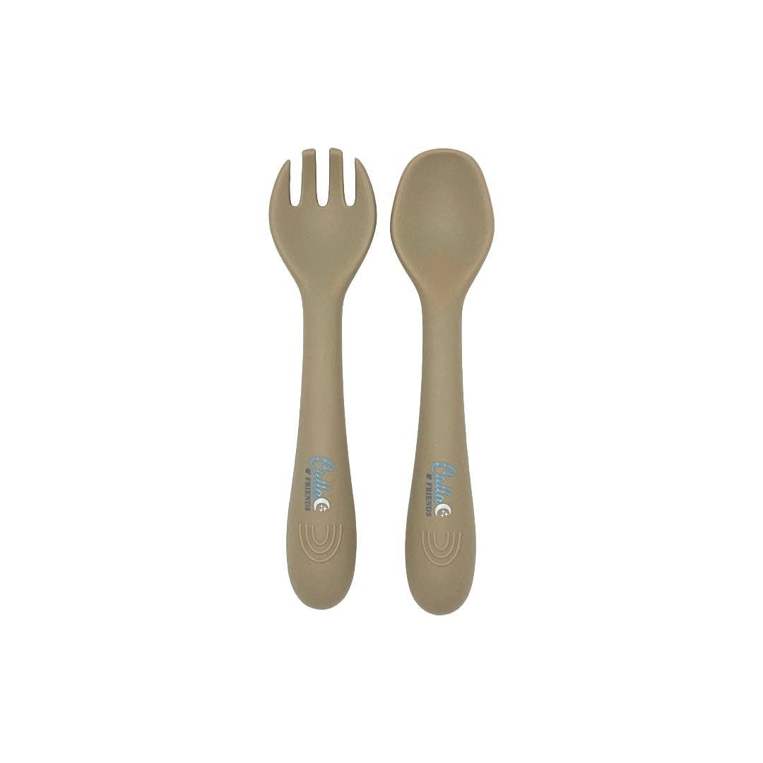 My First Silicone Utensils: Fawn Calla & Friends