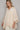 Oversize V-neck quarter sleeve frayed edge knit top SALE: OFF WHITE / S Pol Clothing