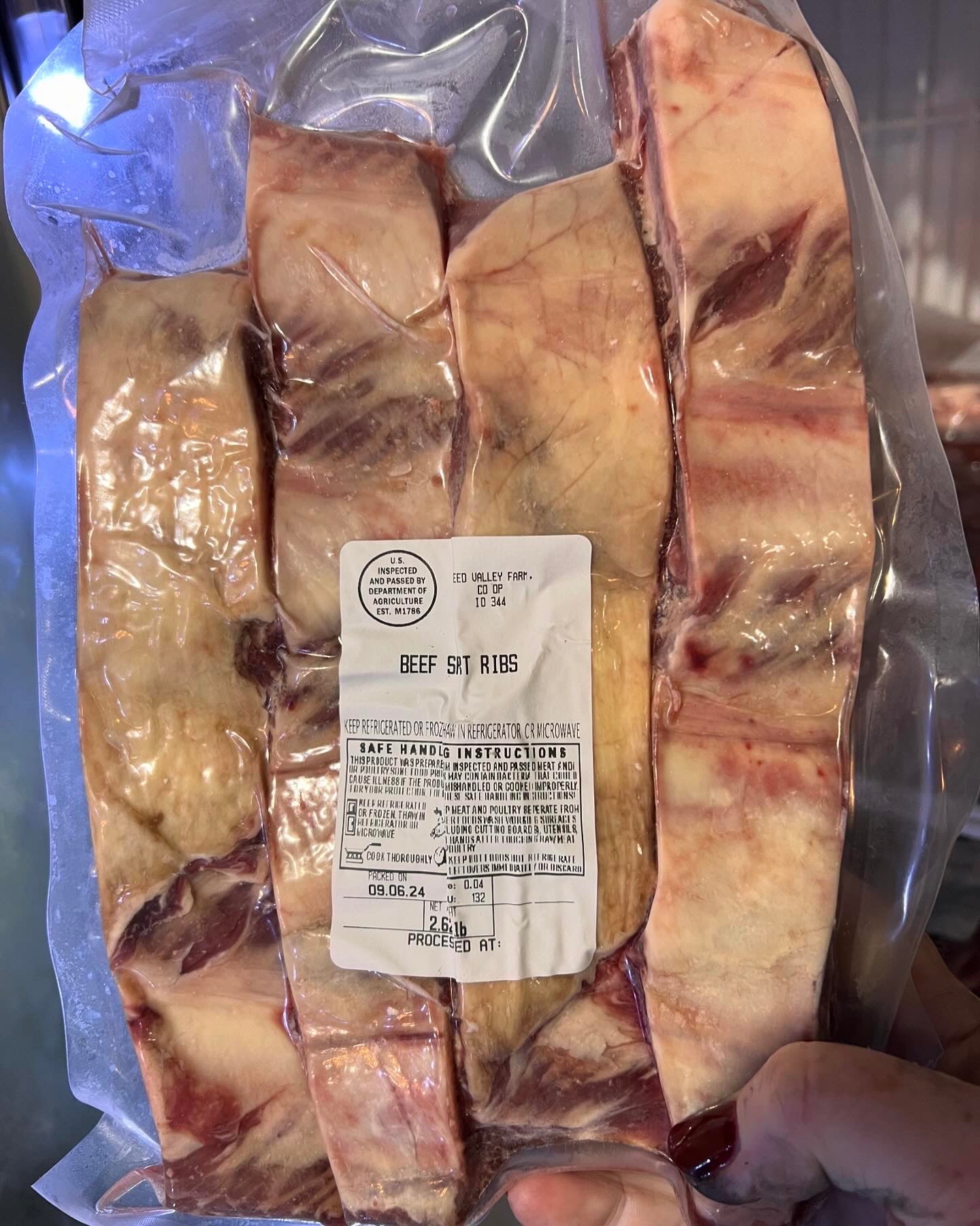 FL GFF Short Ribs seed valley farm coop