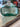 Green Blue Glass Apothecary Bottle Square Bottom The Mustard Seed Collection, The Seed