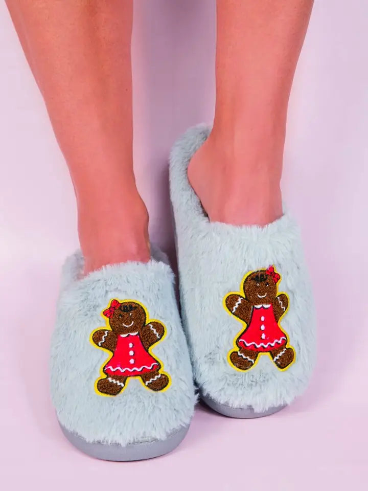 Gingerbread Man Slippers Simply Southern The Mustard Seed Collection, The Seed