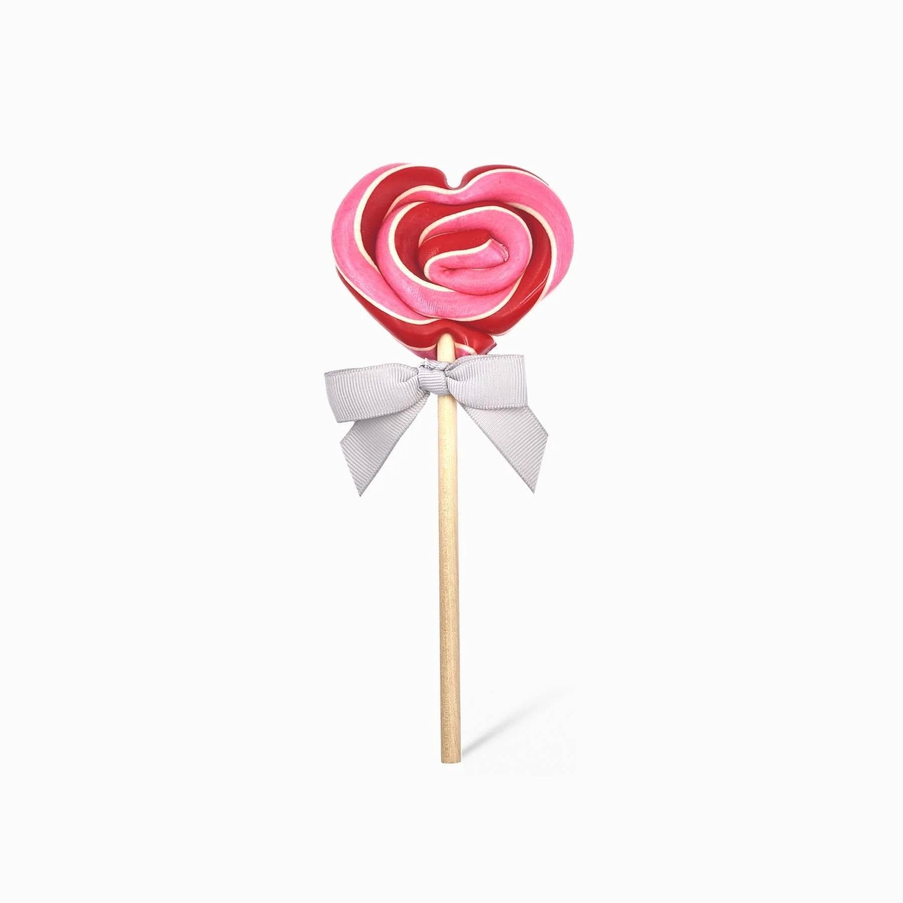 Heart Strawberry Shortcake Lollipop Display 1oz Hammond's Candies