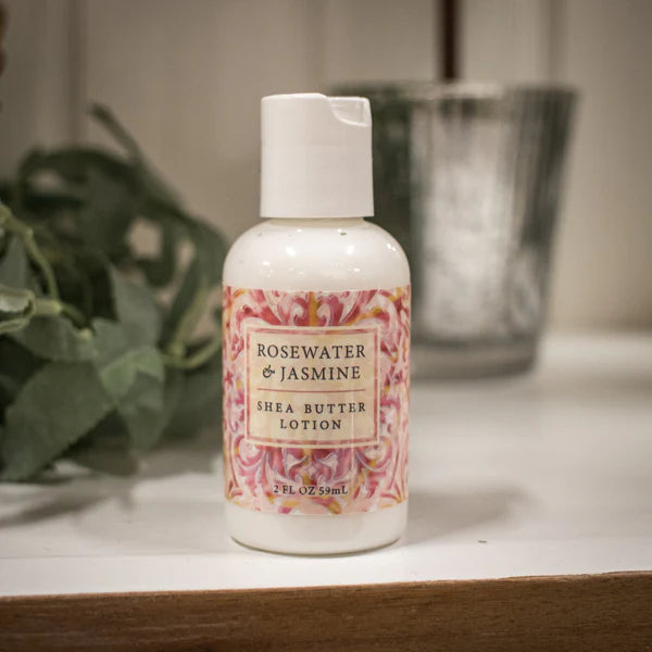 Rosewater Jasmine— 2oz Bottle Purse Lotion greenwhich bay trading co