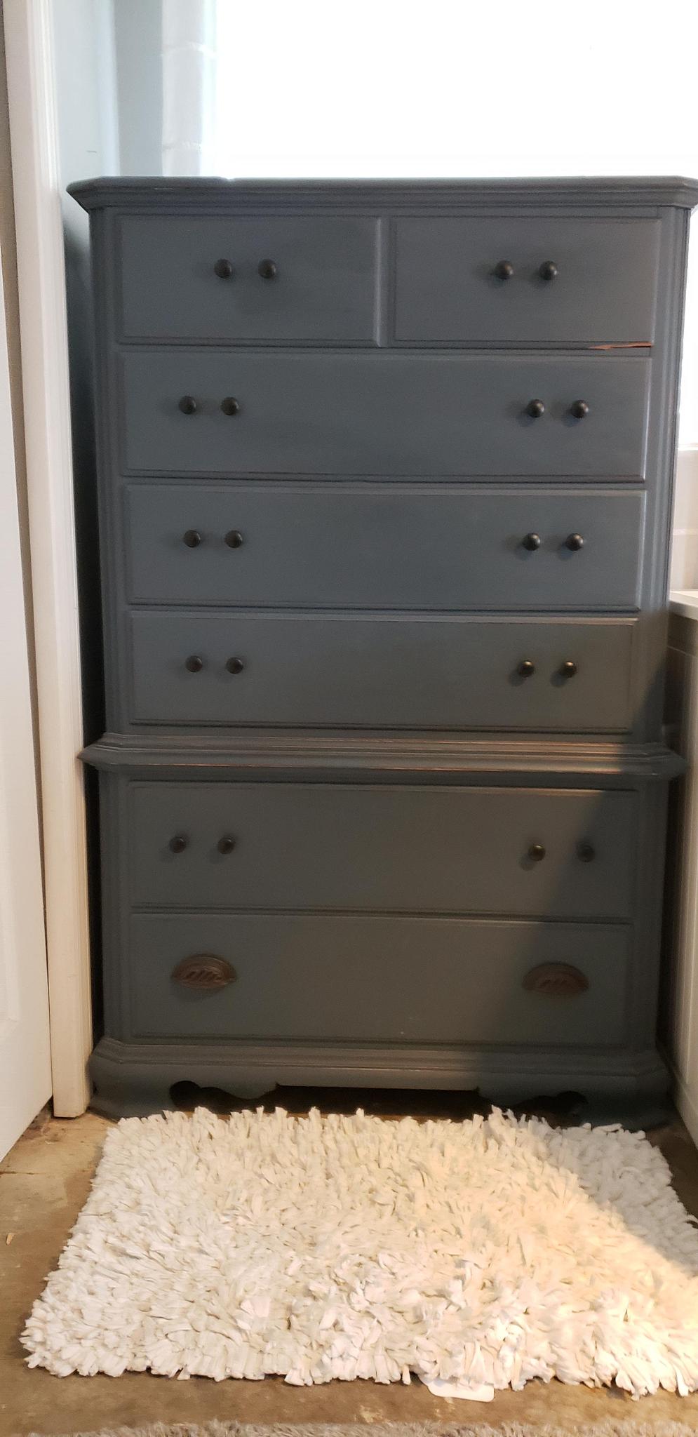 Painted Tall Chest of Drawers Renningers