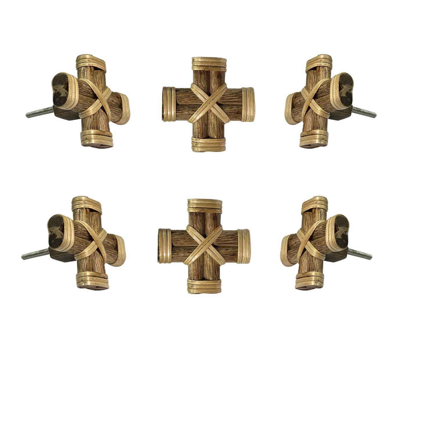 Wooden Mais knob ( set of 6 ) Perilla Home